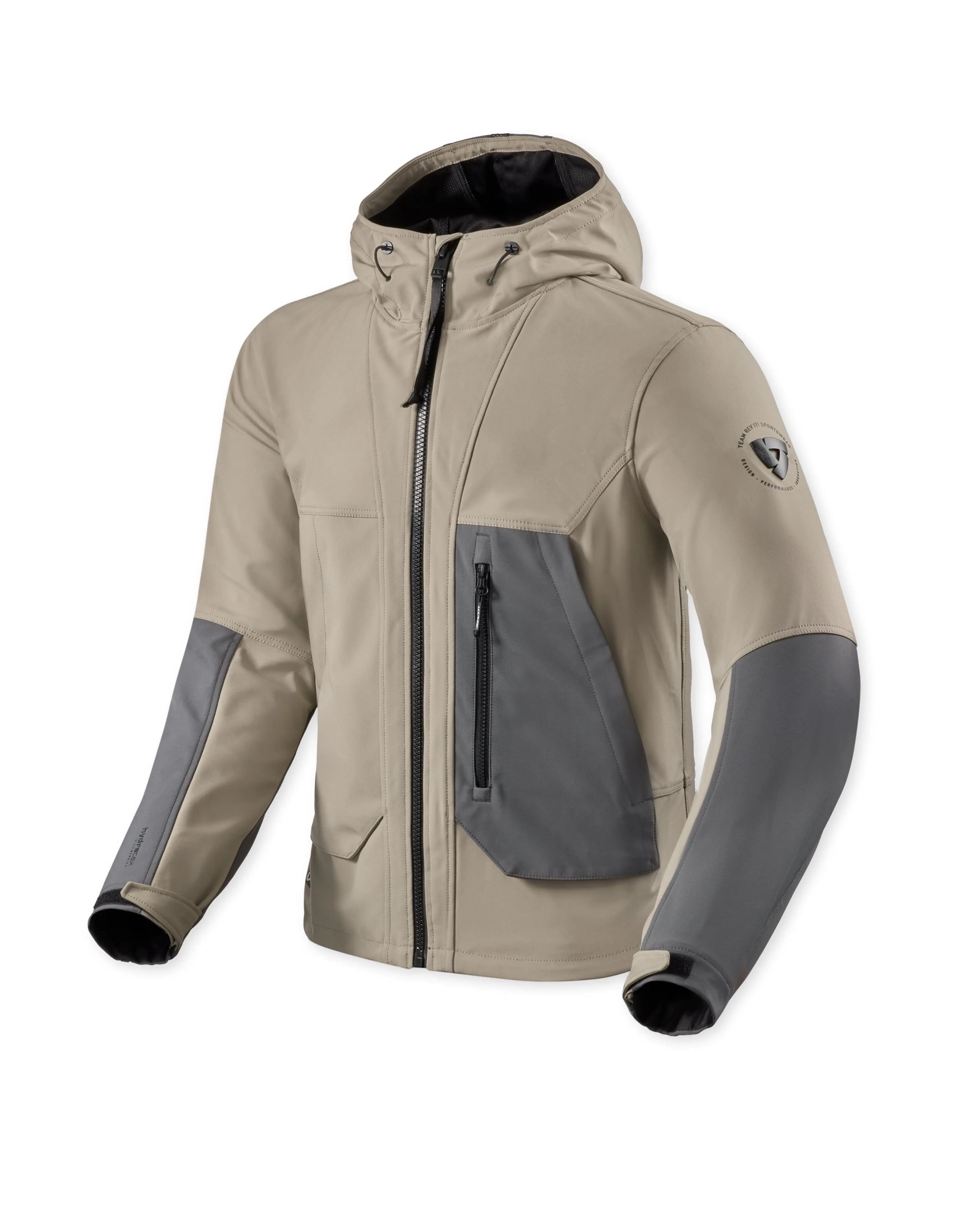 Revit Boson Textile Jacket Sand / Grey FREE UK Delivery, FREE 365 Day Returns | Moto Central