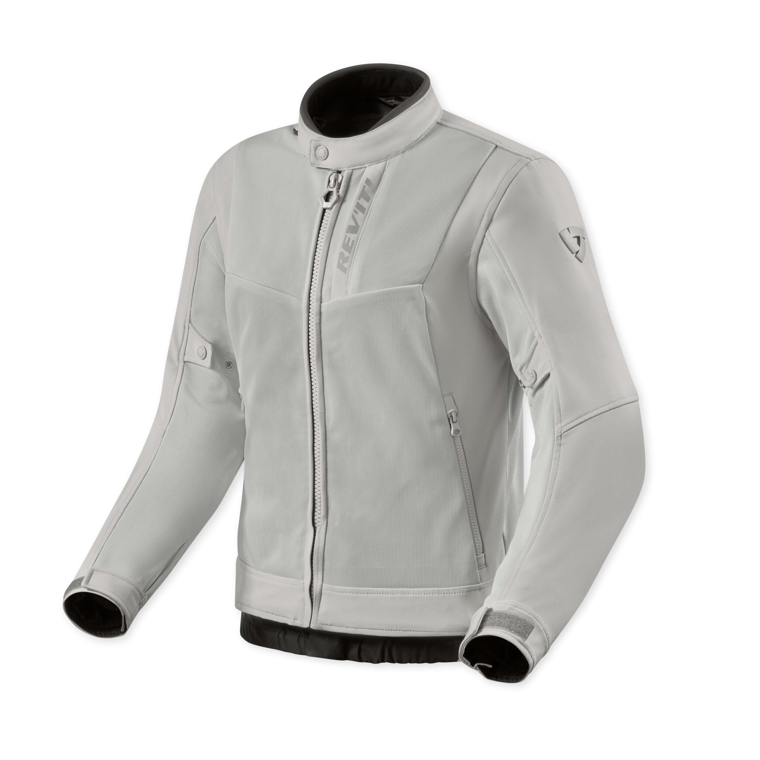 Revit Highcrest H2O Ladies Textile Jacket Silver front view