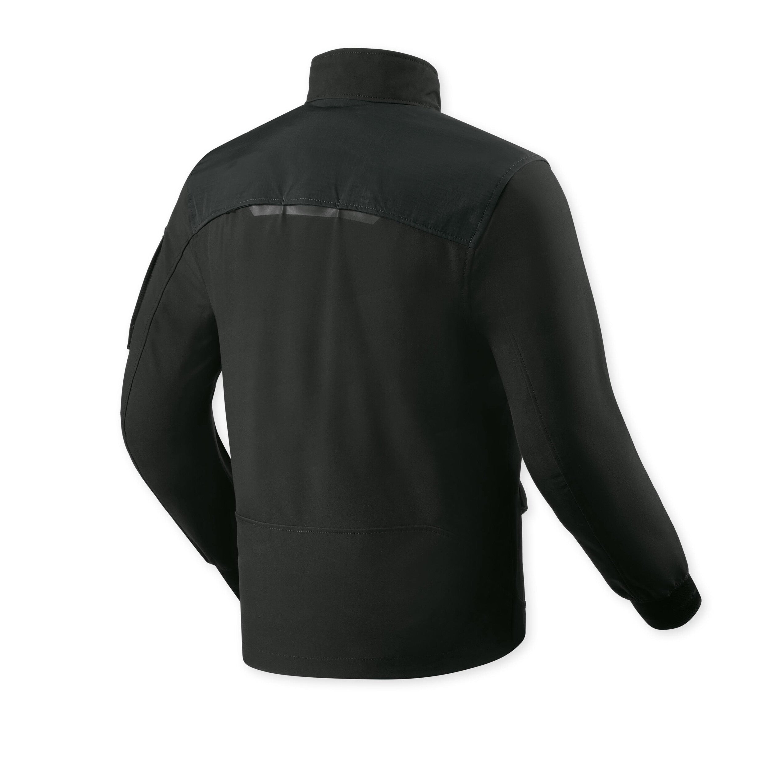Revit Atwater Textile Jacket Black back view