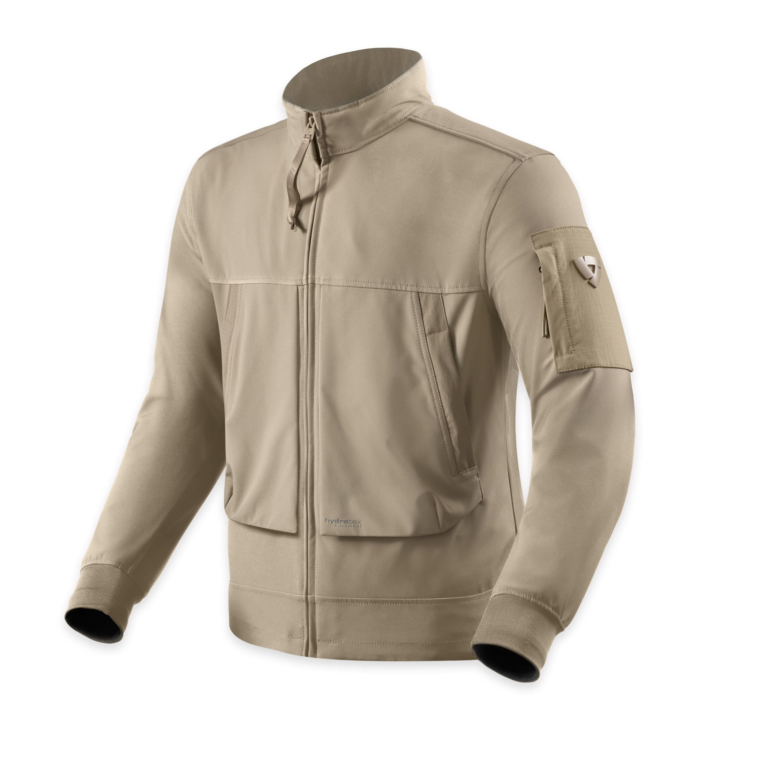 Revit Atwater Textile Jacket Sand front view