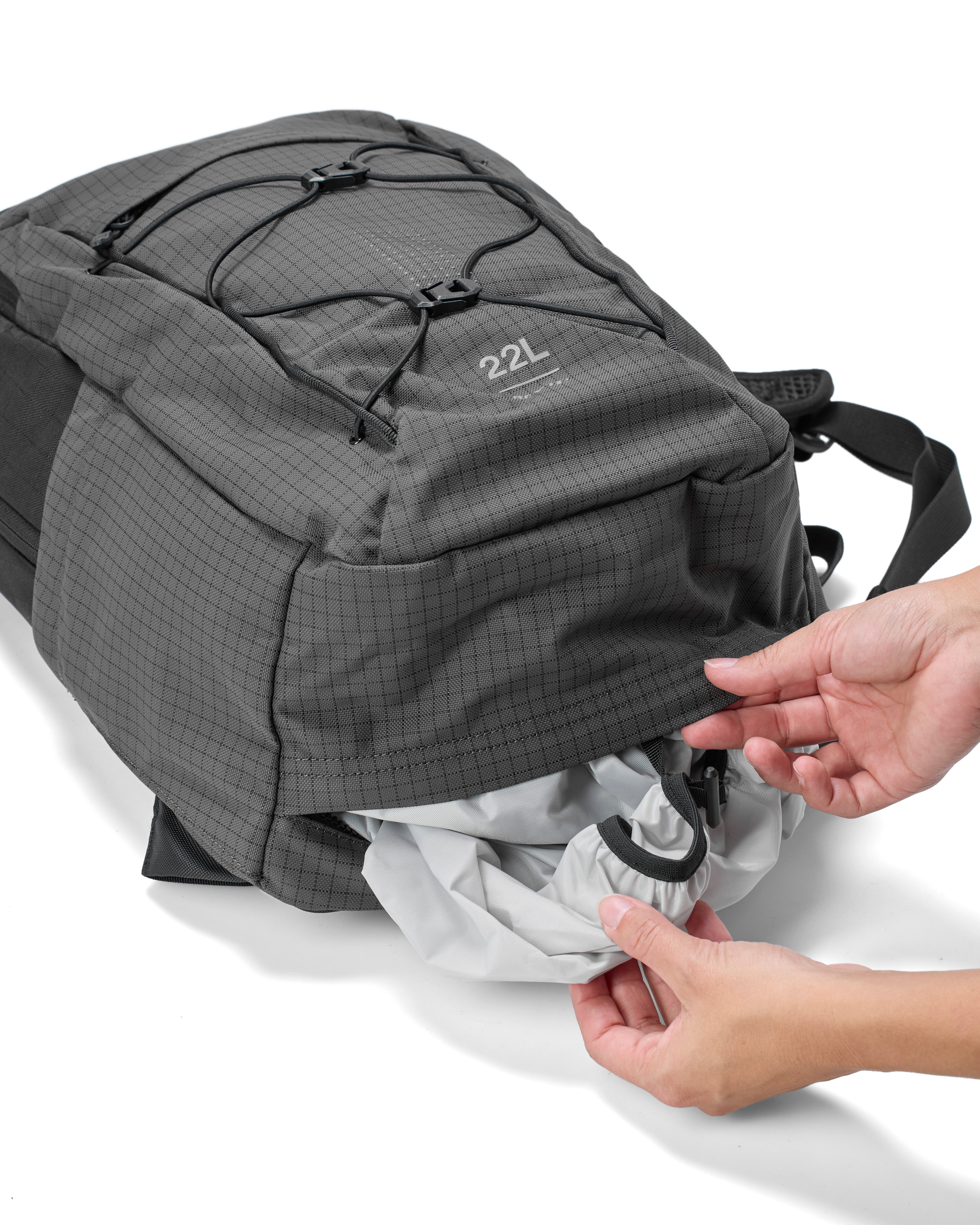 Revit Saroa Backpack Grey / Black