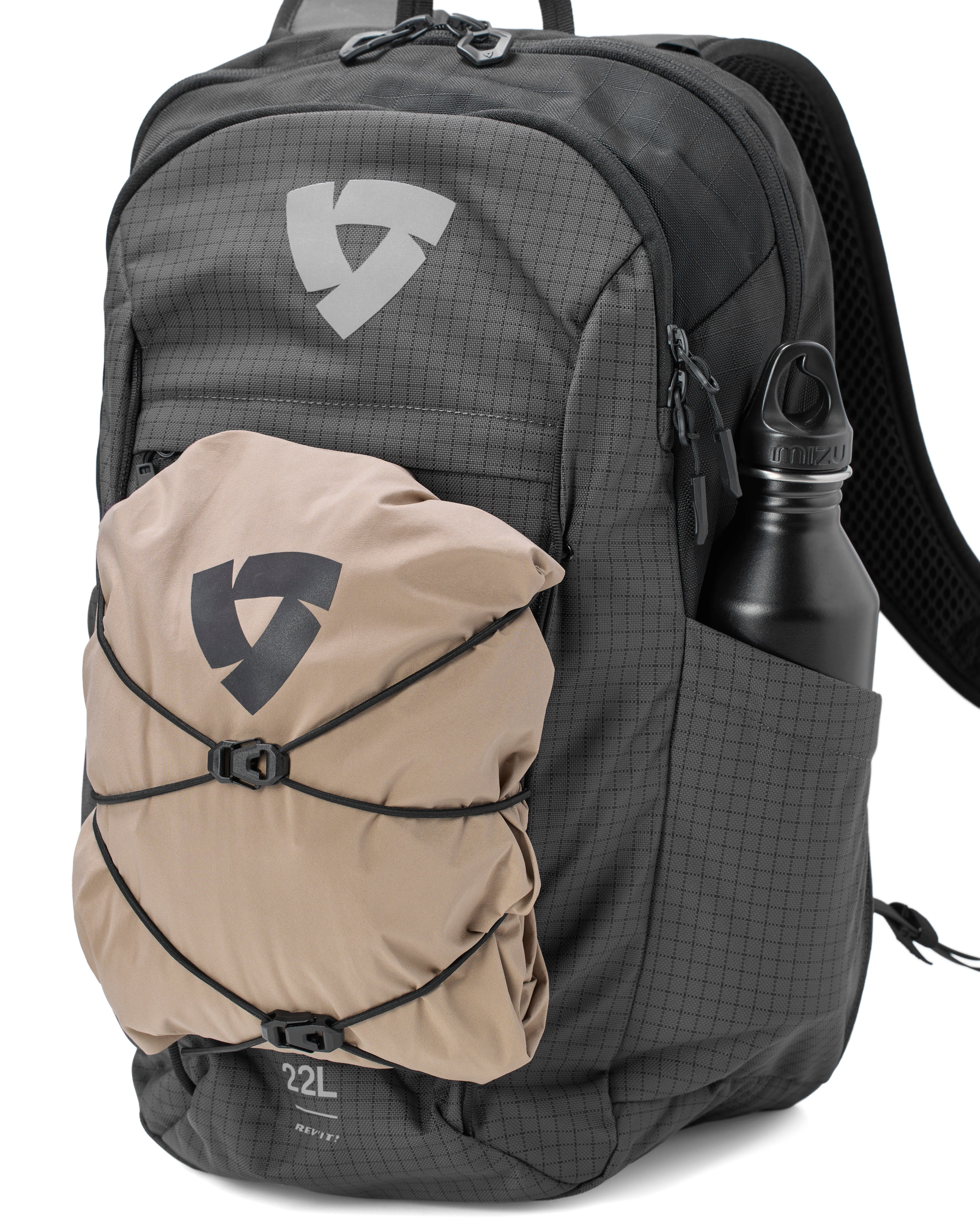 Revit Saroa Backpack Grey / Black