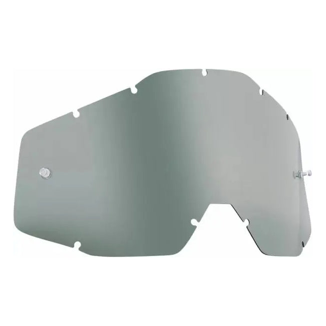 FMF Vision Anti Fog Lens Smoke – anti-fog motocross goggle lens – front product view