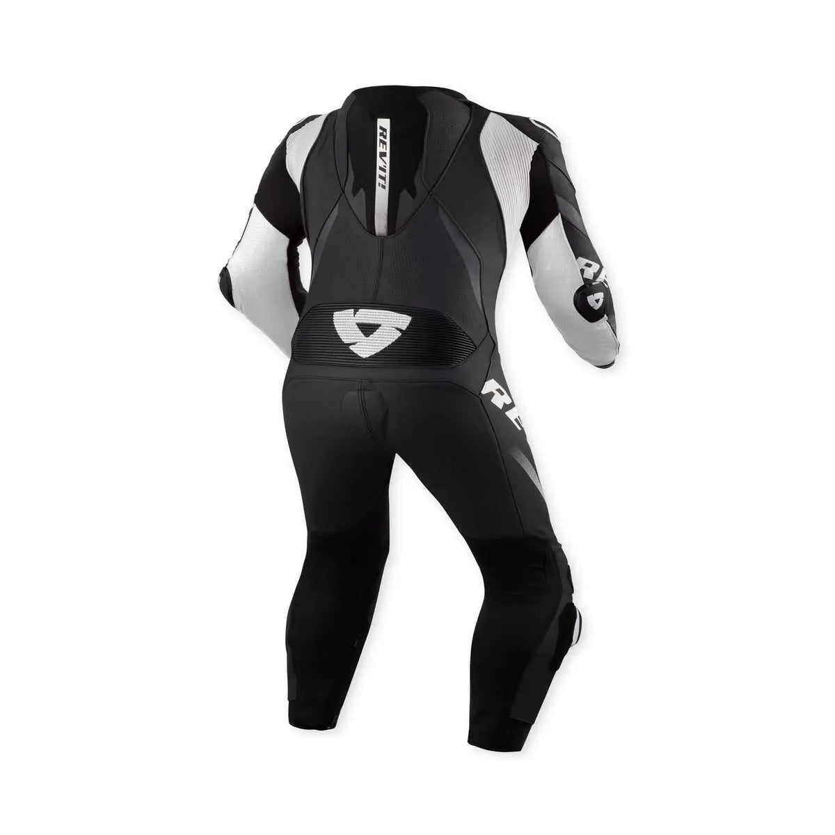 Revit Hyperspeed 3 One Piece Leather Suit Black / White FREE UK Delivery, FREE 365 Day Returns | Moto Central
