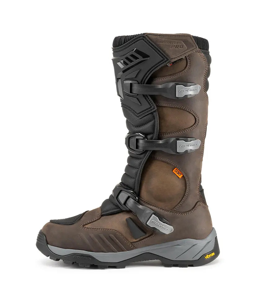 Forma Adventure Pro Dry Boots Brown FREE UK Delivery, FREE 365 Day Returns | Moto Central