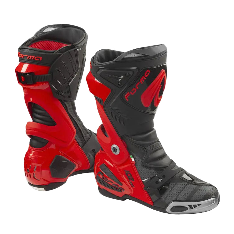 Forma Ice Pro Flow Boots Red / Black FREE UK Delivery, FREE 365 Day Returns | Moto Central