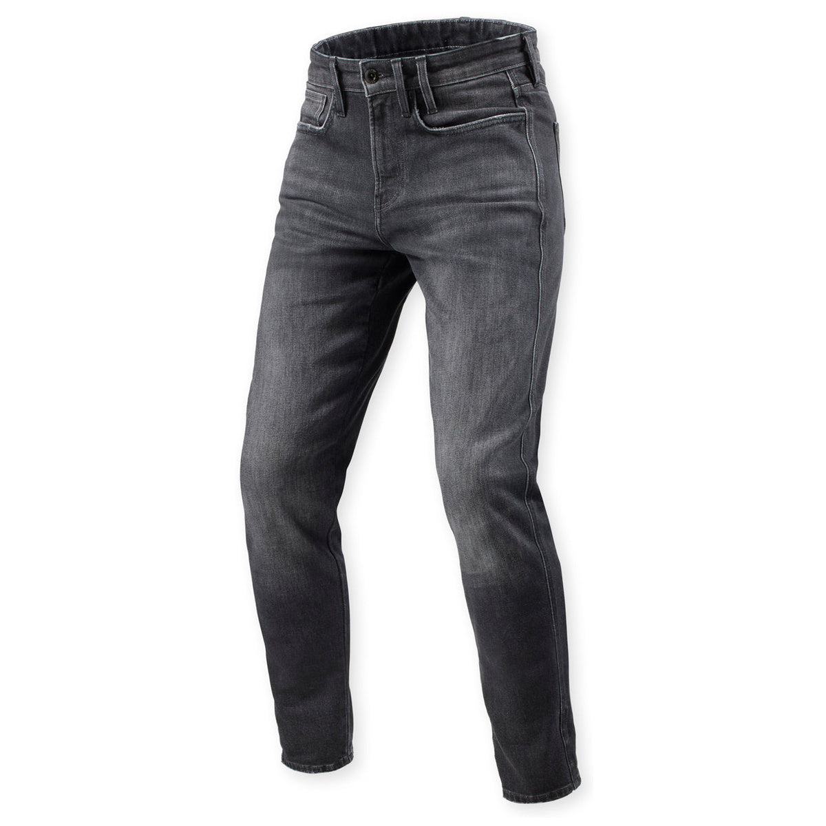 Revit Kai Skiny Fit Jeans Medium Grey Stone – front view