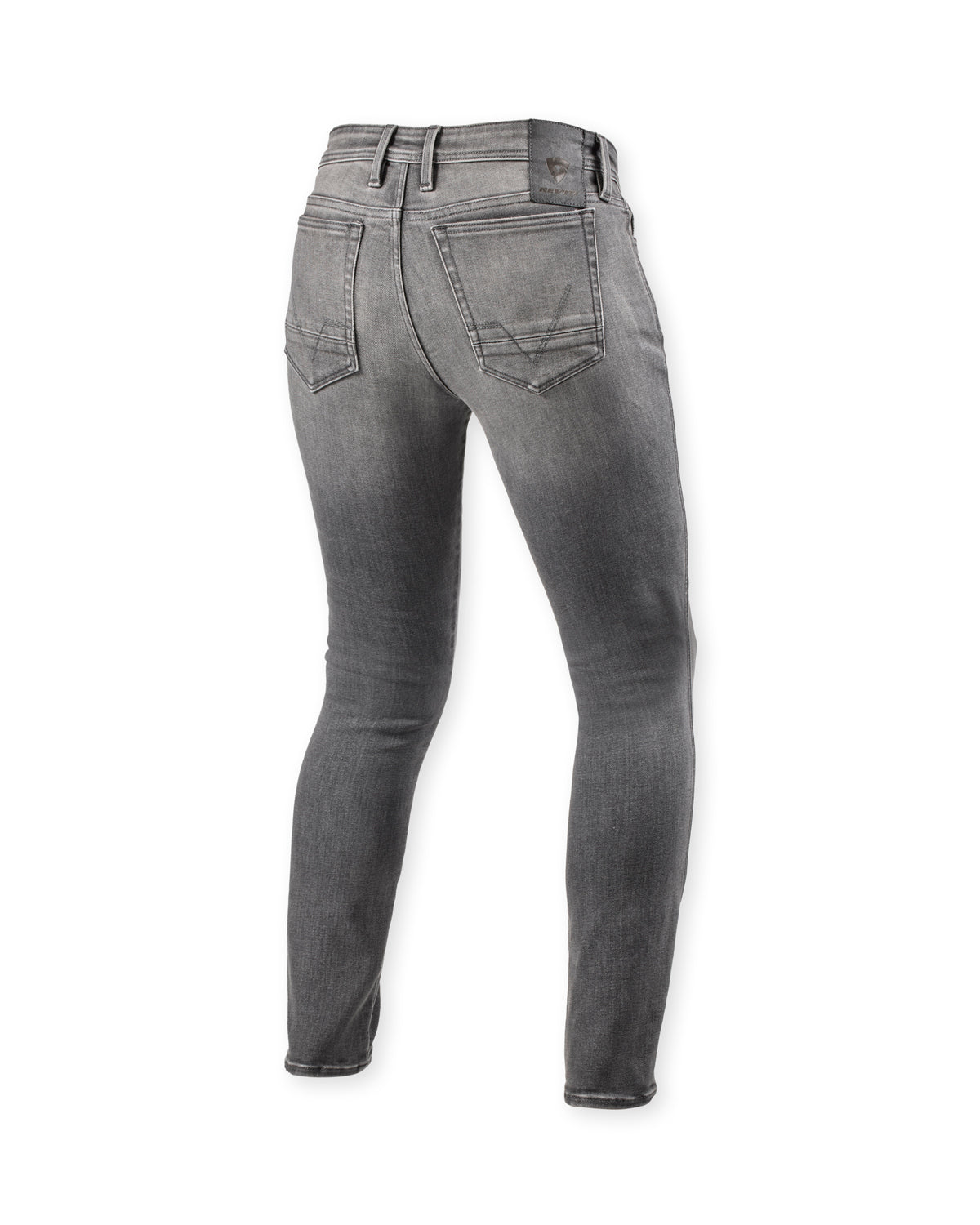 Revit Piston 3 Skiny Fit Jeans Medium Grey Used FREE UK Delivery, FREE 365 Day Returns - Moto Central