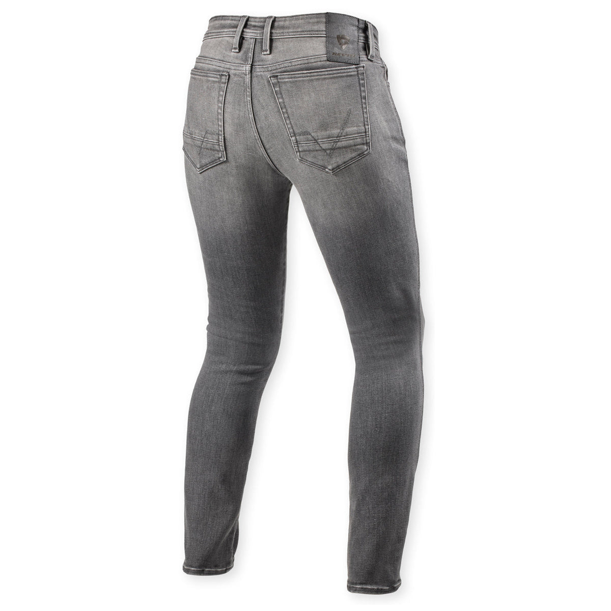 Revit Piston 3 Skiny Fit Jeans Medium Grey Used – rear view