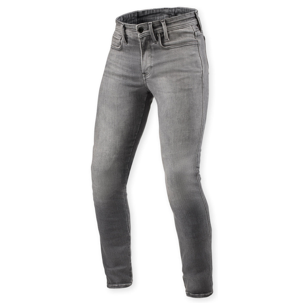 Revit Piston 3 Skiny Fit Jeans Medium Grey Used – front view