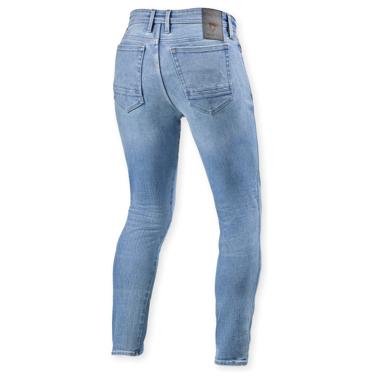 Revit Piston 3 Skiny Fit Jeans Light Blue Vintage – rear view