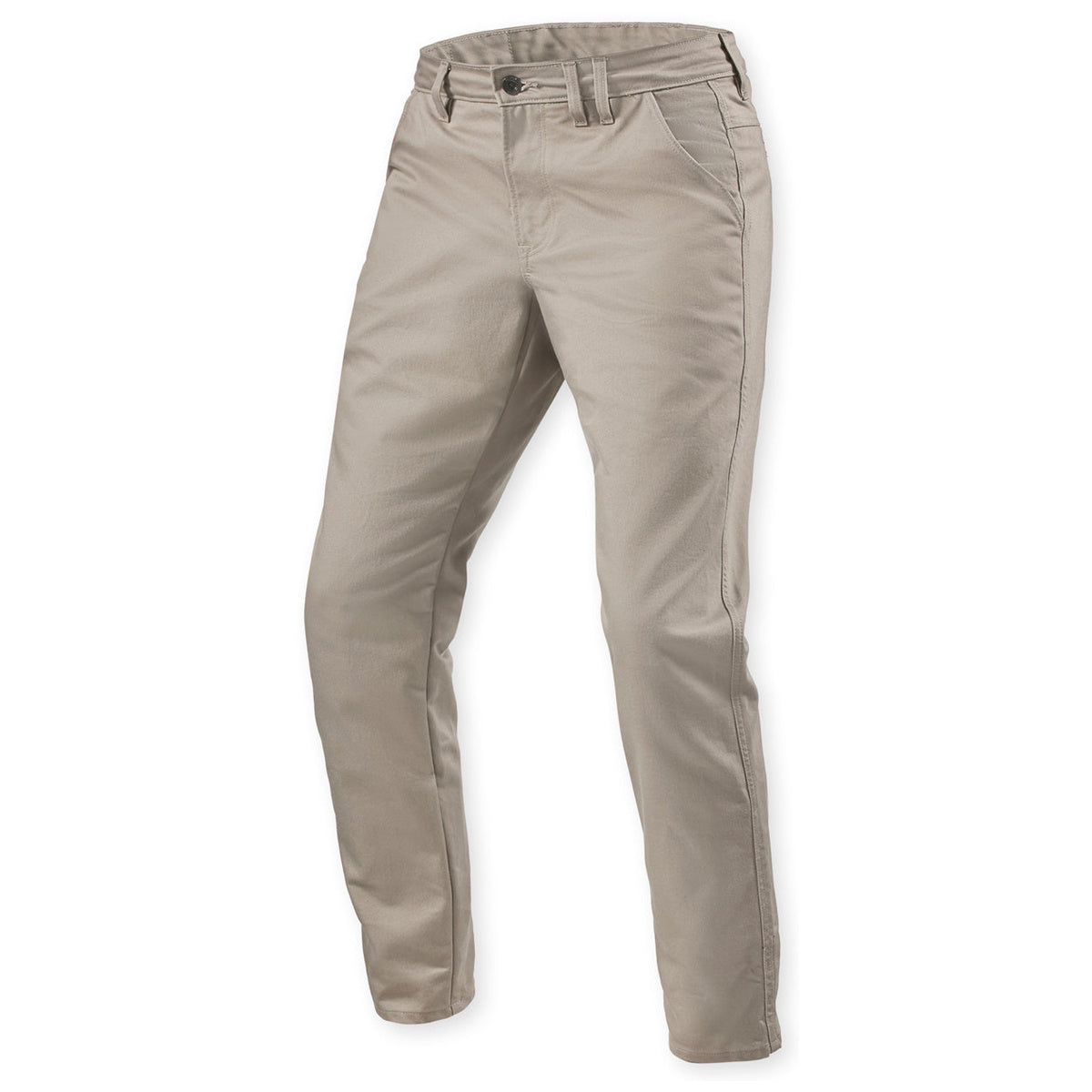 Revit Dean 2 Tapered Fit Chinos Sand – front view