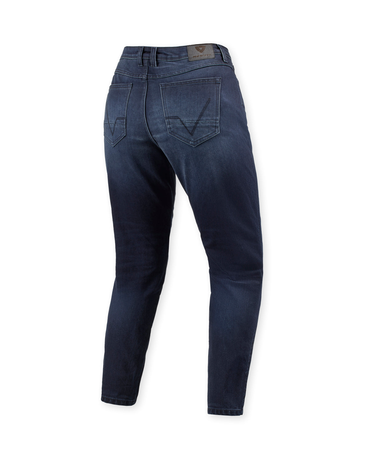 Revit Harper Tapered Fit Ladies Jeans Dark Blue Used FREE UK Delivery, FREE 365 Day Returns - Moto Central
