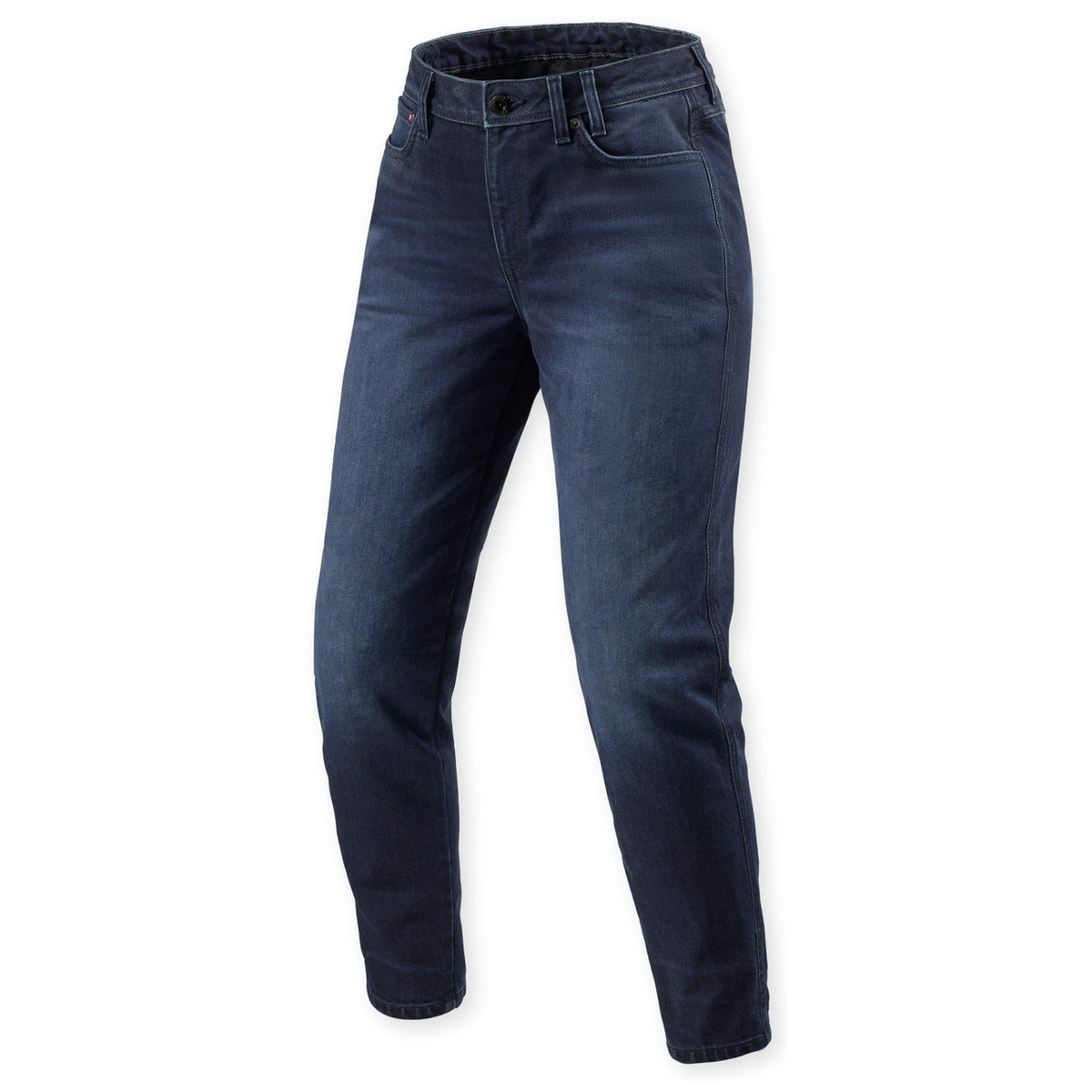 Revit Harper Tapered Fit Ladies Jeans Dark Blue Used – front view
