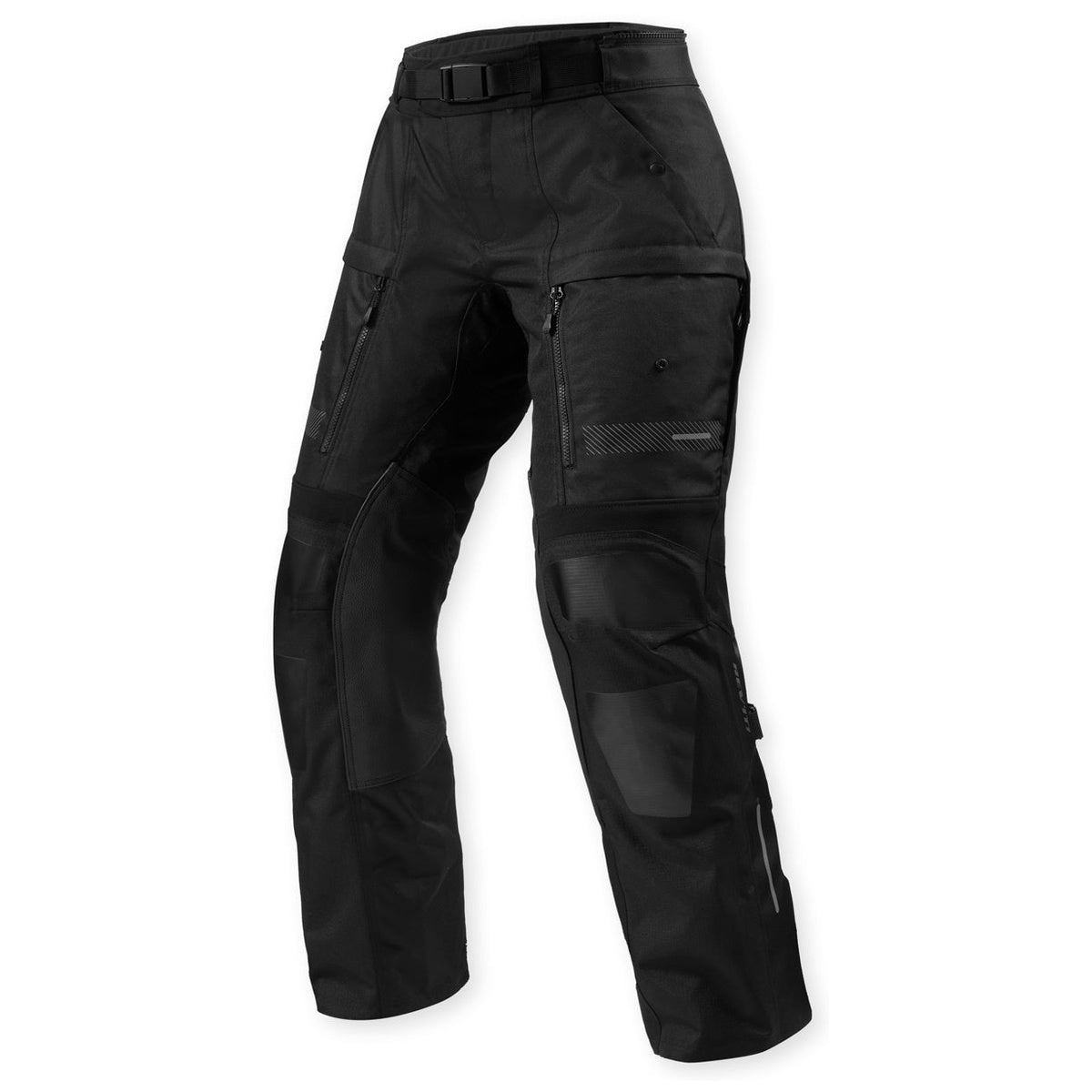 Revit Sand 5 H2O Ladies Textile Trouser Black – front view