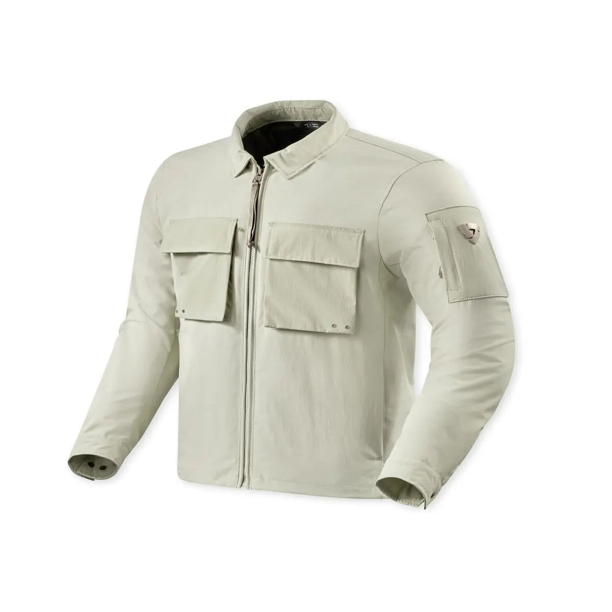Revit Yaletown Textile Overshirt Sand FREE UK Delivery, FREE 365 Day Returns | Moto Central