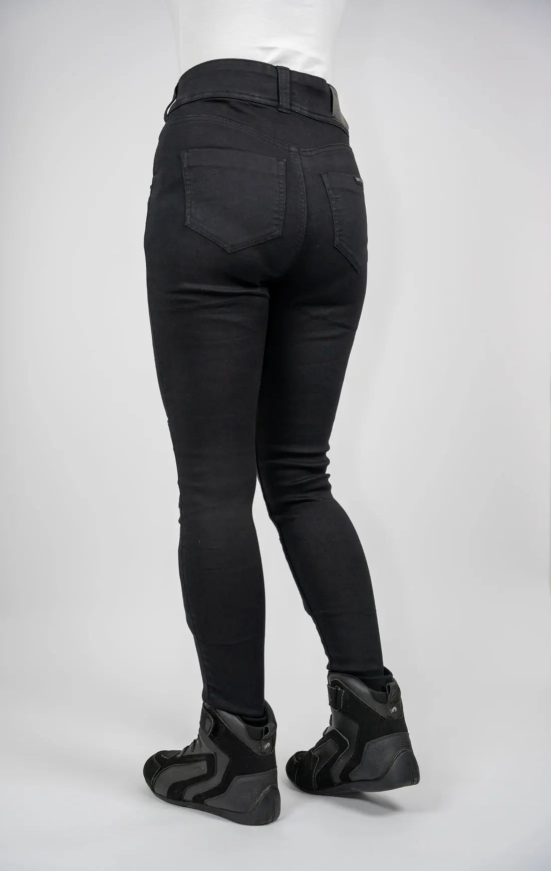 Bull-it Fury Ladies Skinny Fit Denim Jeans Black - FREE UK Shipping, FREE 365 Day Returns | Moto Central