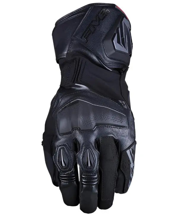 Five RFX4 Evo Waterproof Leather Gloves Black - FREE UK Shipping, FREE 365 Day Returns | Moto Central