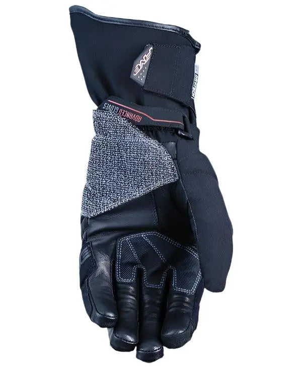 Five TFX-2 Waterproof Textile Gloves Black / Grey - FREE UK Shipping, FREE 365 Day Returns | Moto Central