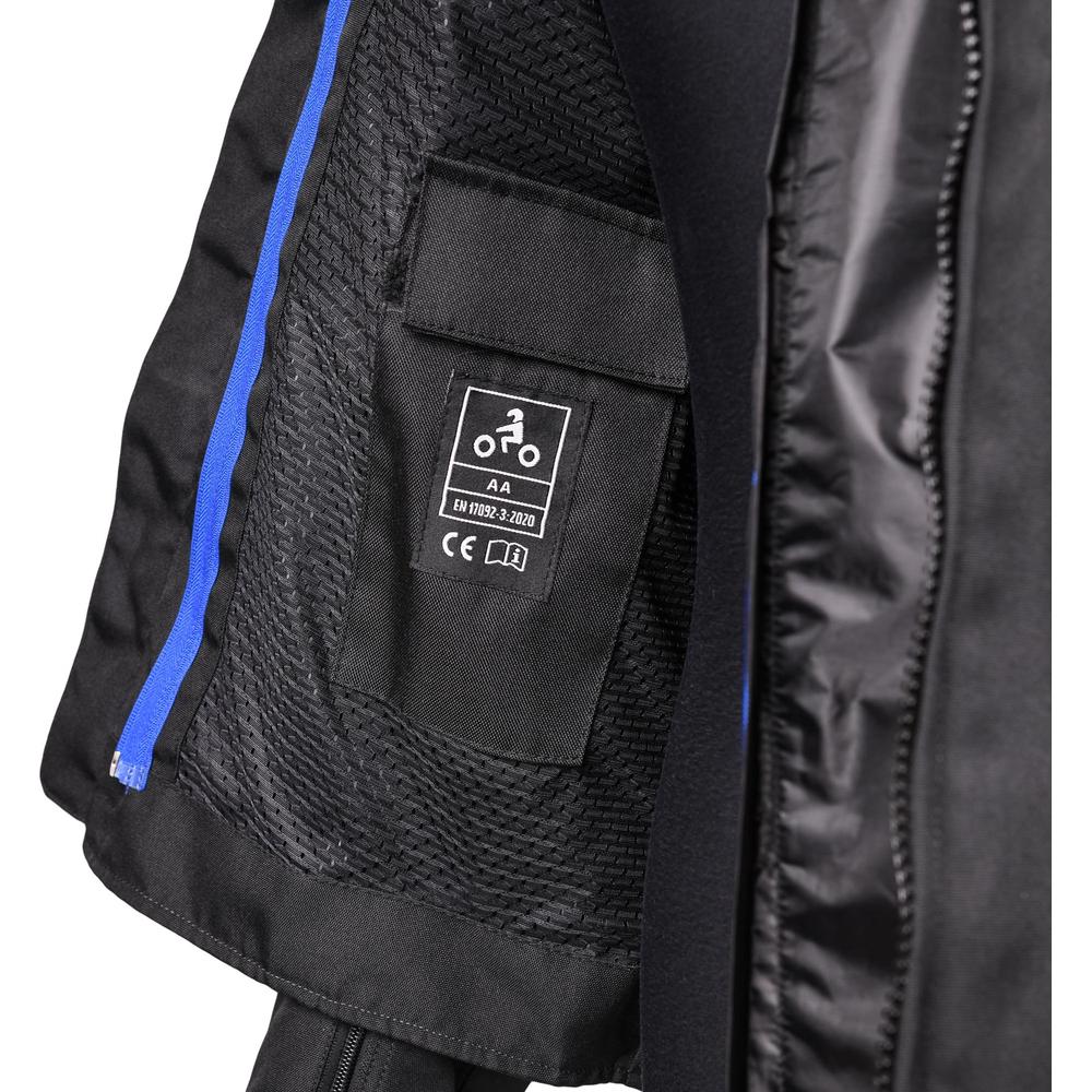 Bike It Flux Sports Motorcycle Jacket Black / White