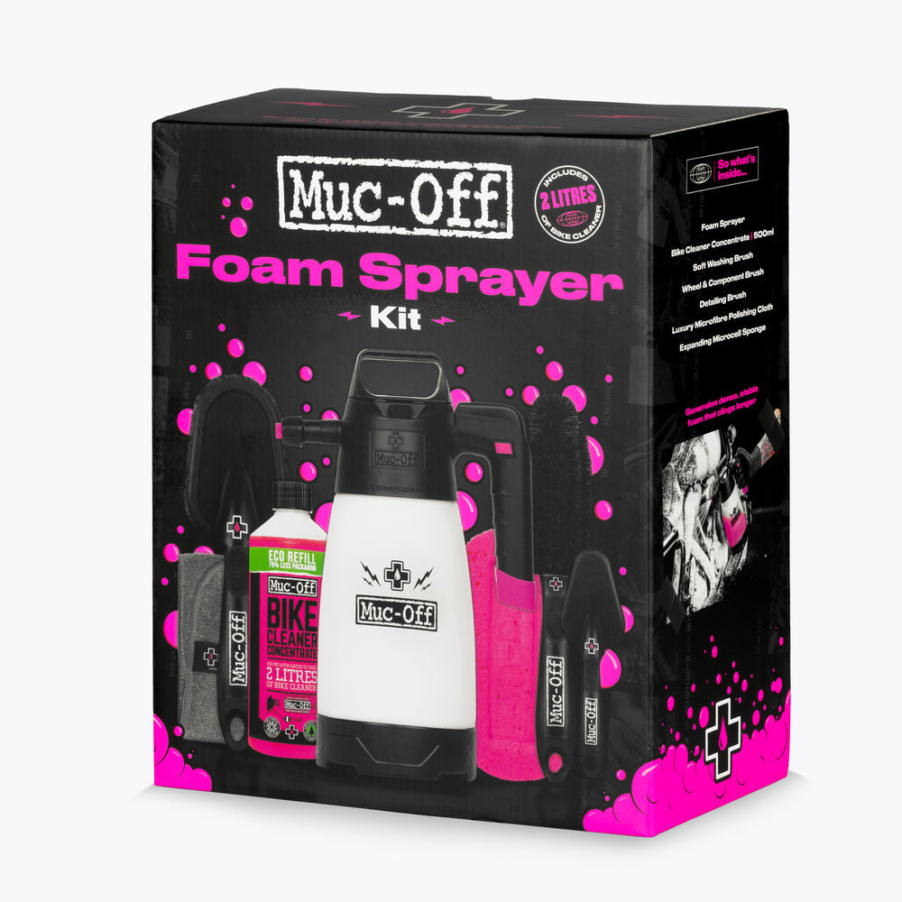 Muc-Off Foam Sprayer Kit FREE UK Delivery, FREE 365 Day Returns | Moto Central