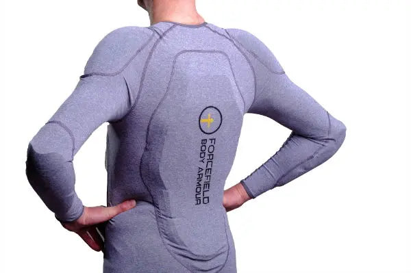 Forcefield G-Tech Level 1 Shirt Marl Grey - FREE UK Shipping, FREE 365 Day Returns | Moto Central