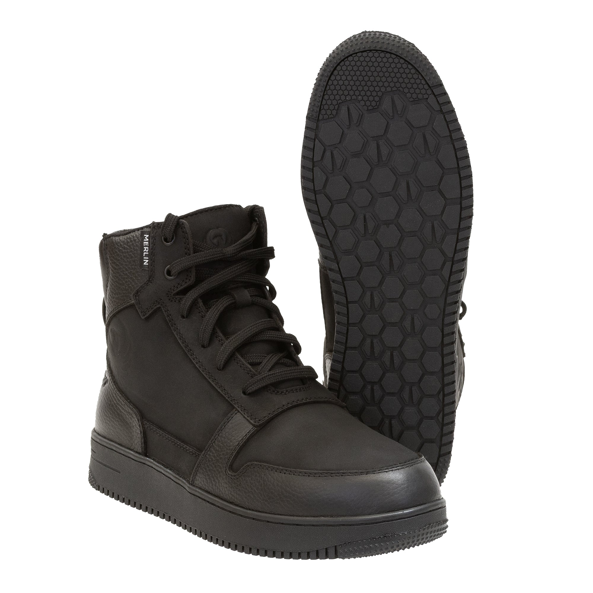 Merlin Forge D3O Waterproof Boots Black FREE UK Delivery, FREE 365 Day Returns | Moto Central