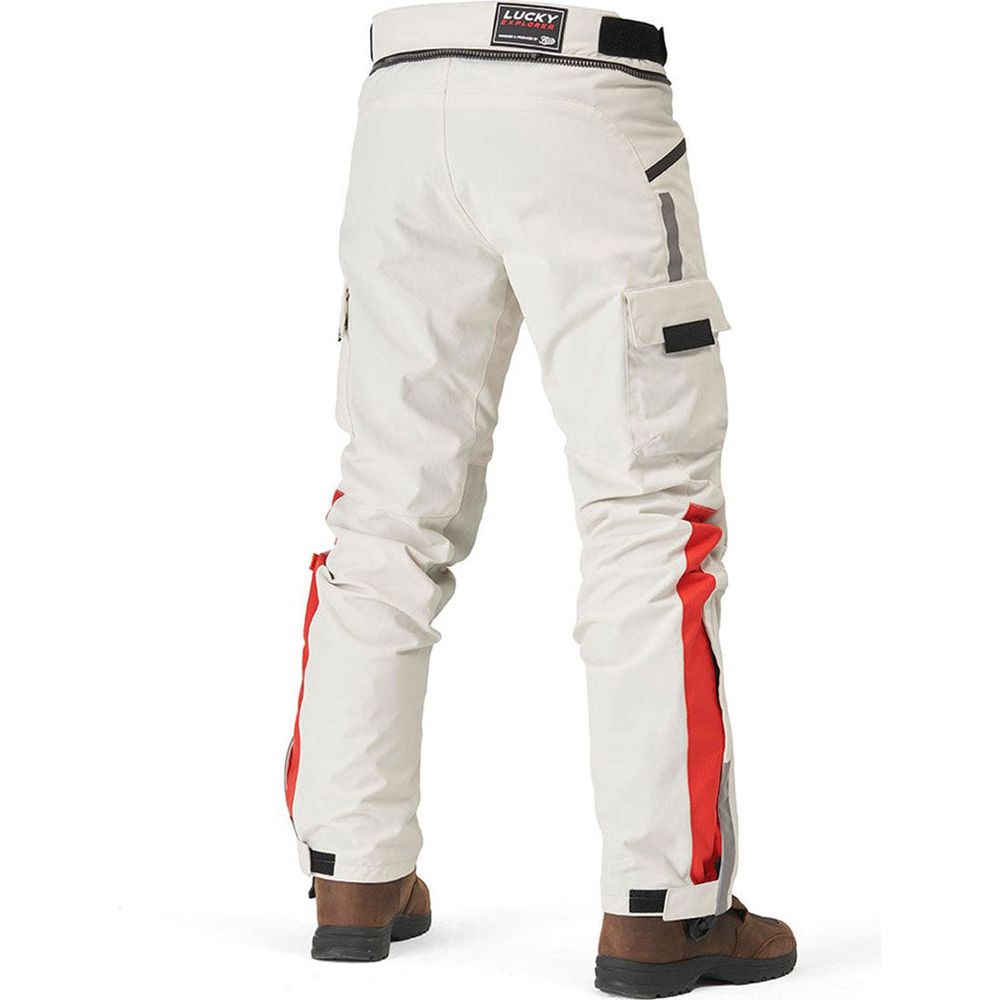 Fuel Astrail Textile Trouser Lucky Explorer White