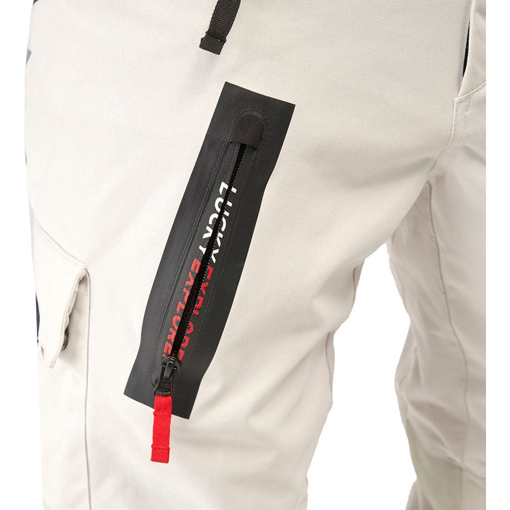 Fuel Astrail Textile Trouser Lucky Explorer White