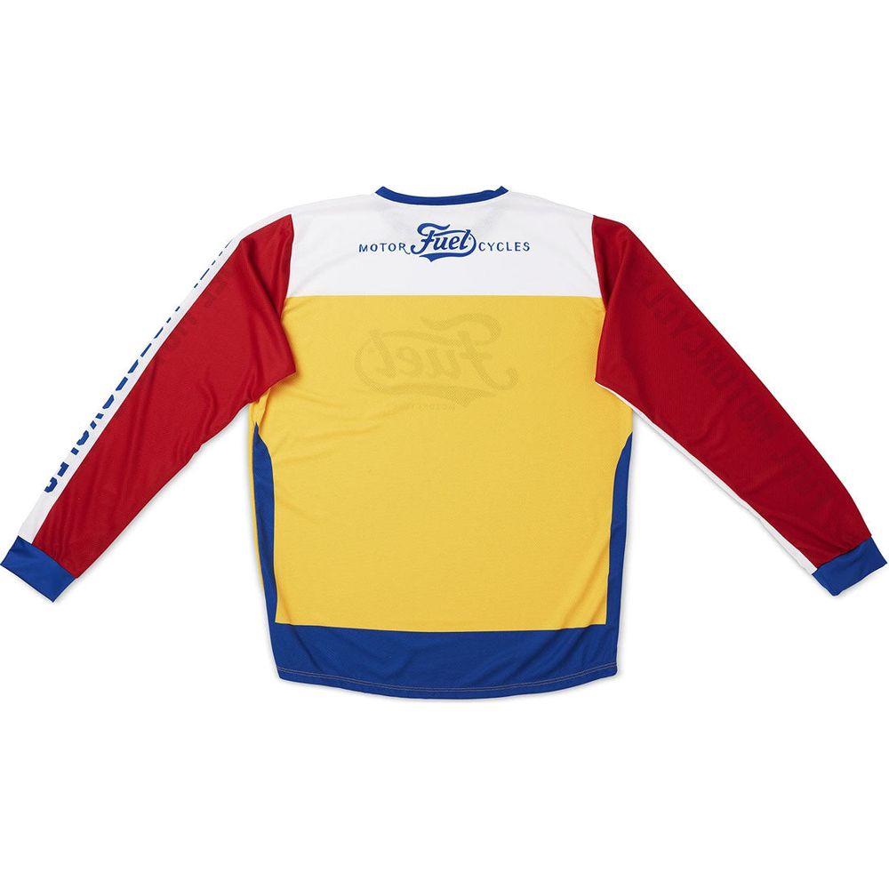 Fuel Baja Enduro Jersey Yellow / White