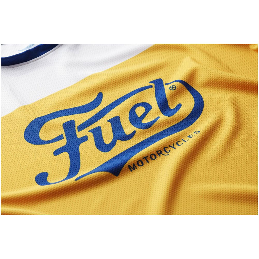 Fuel Baja Enduro Jersey Yellow / White