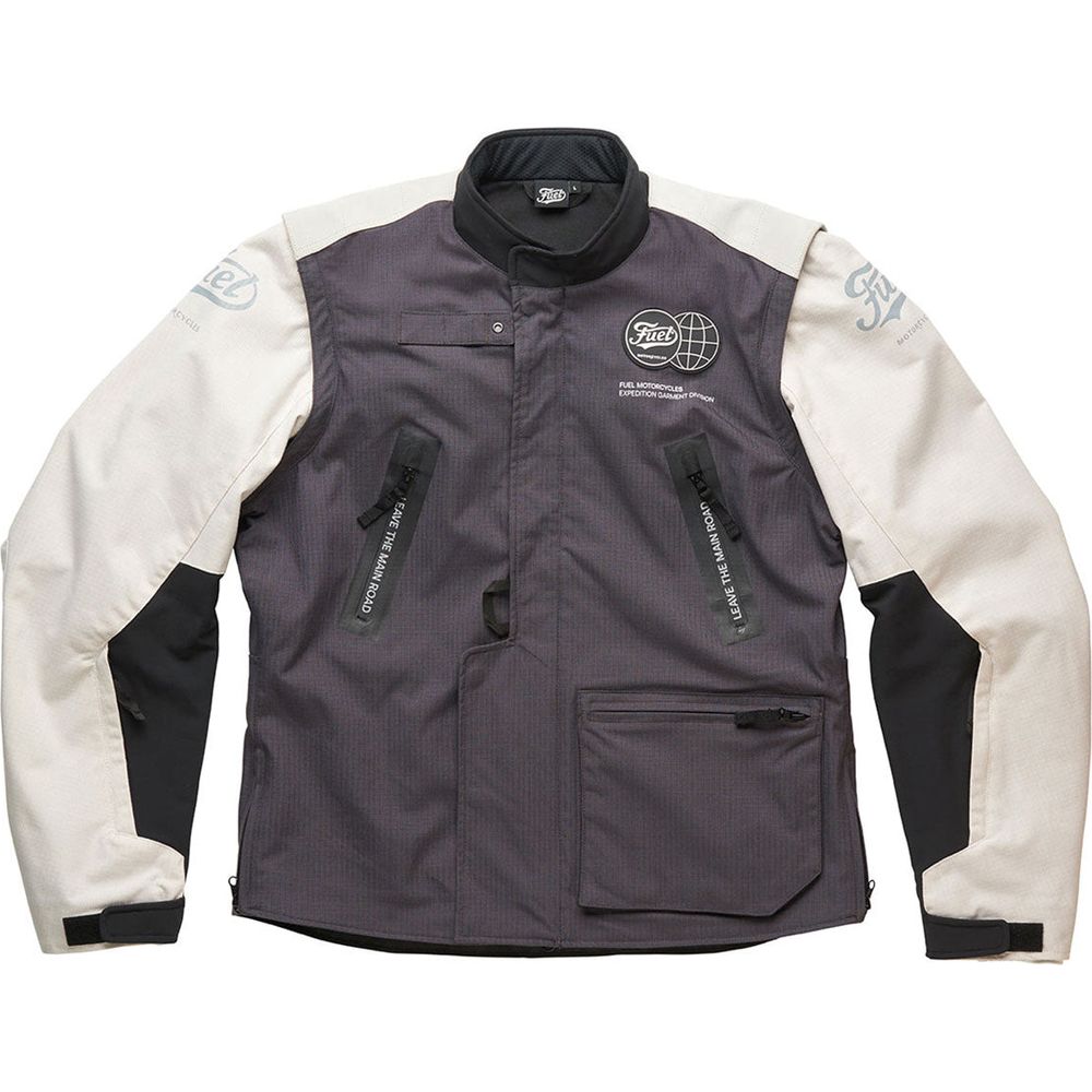Fuel Endurage Textile Jacket Dark Grey/White FREE Delivery & Returns