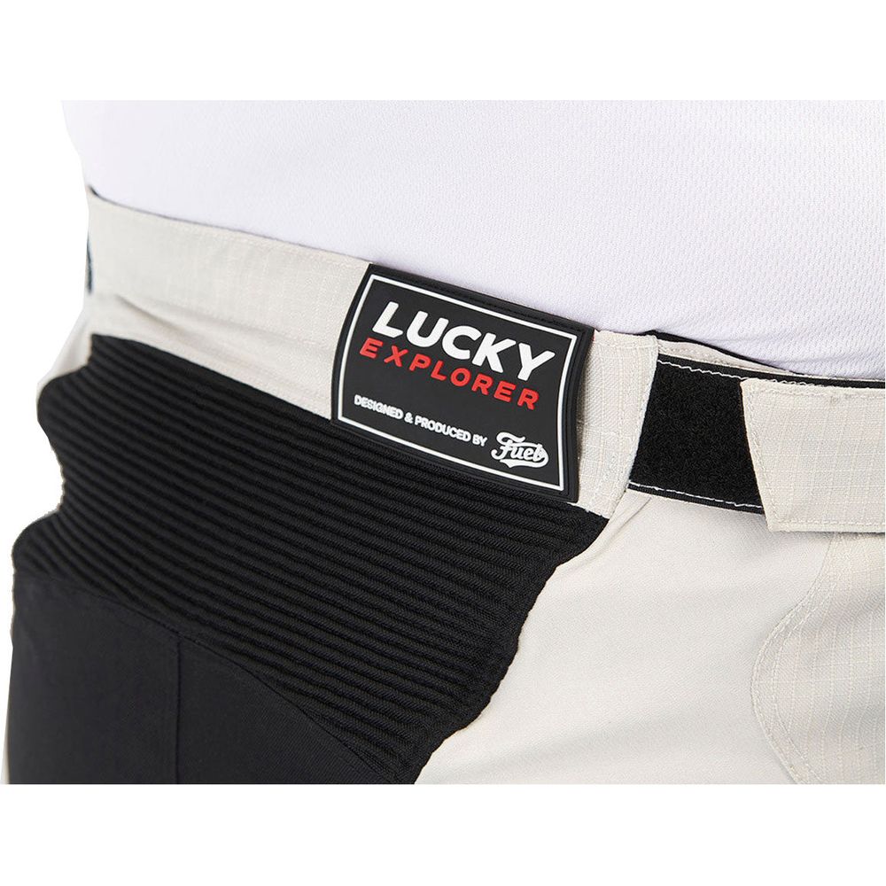 Fuel Endurage Textile Trouser Lucky Explorer White