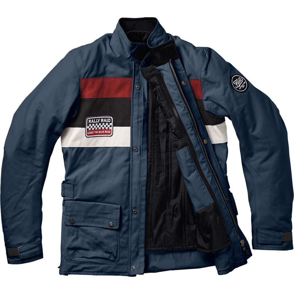 Fuel Rally Raid Textile Jacket Blue