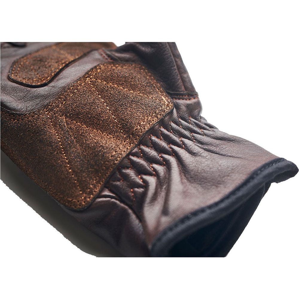 Fuel Rodeo Ladies Leather Gloves Brown