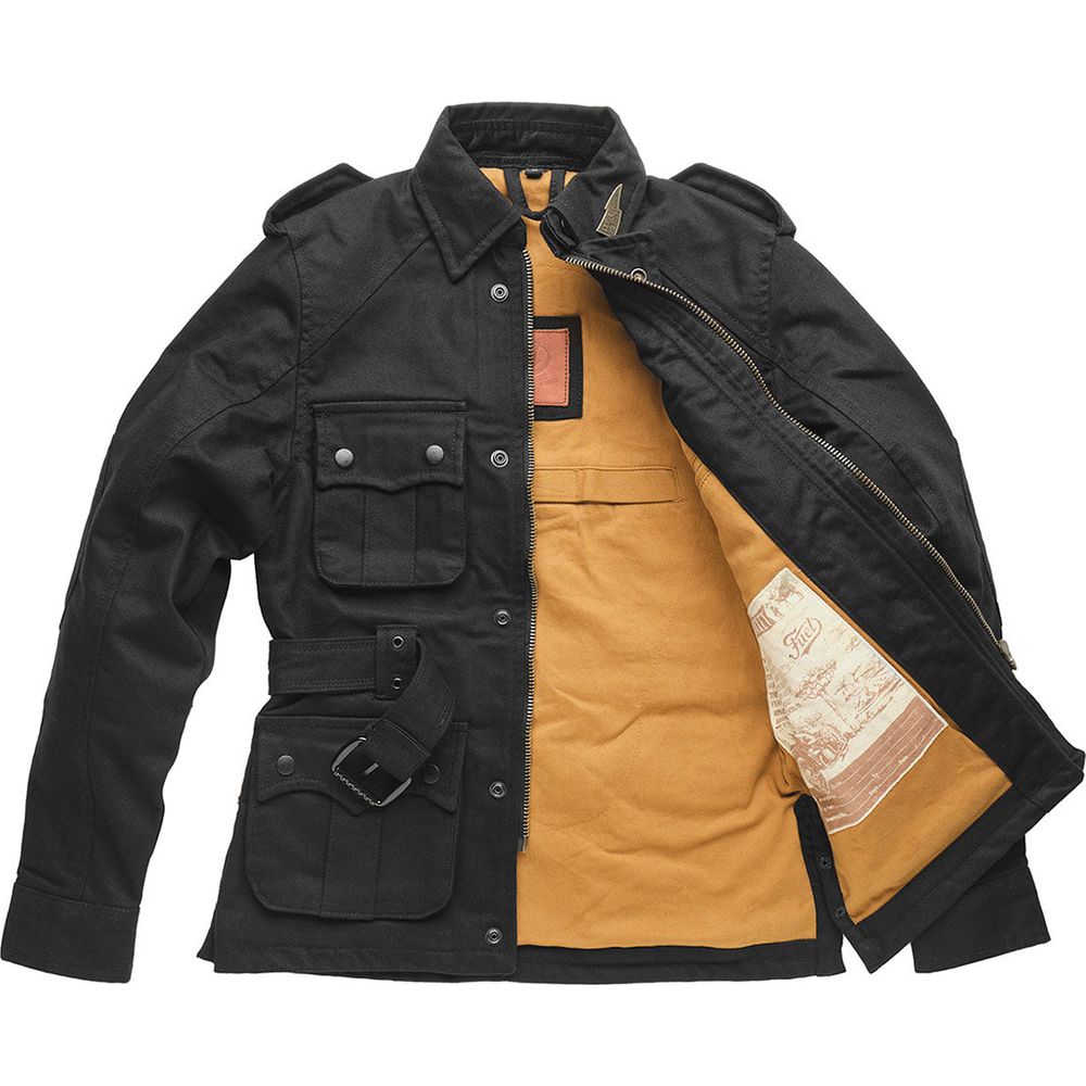 Fuel Safari Ladies Textile Jacket Black