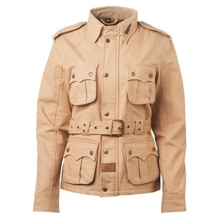 Fuel Safari Ladies Textile Jacket Sand front view
