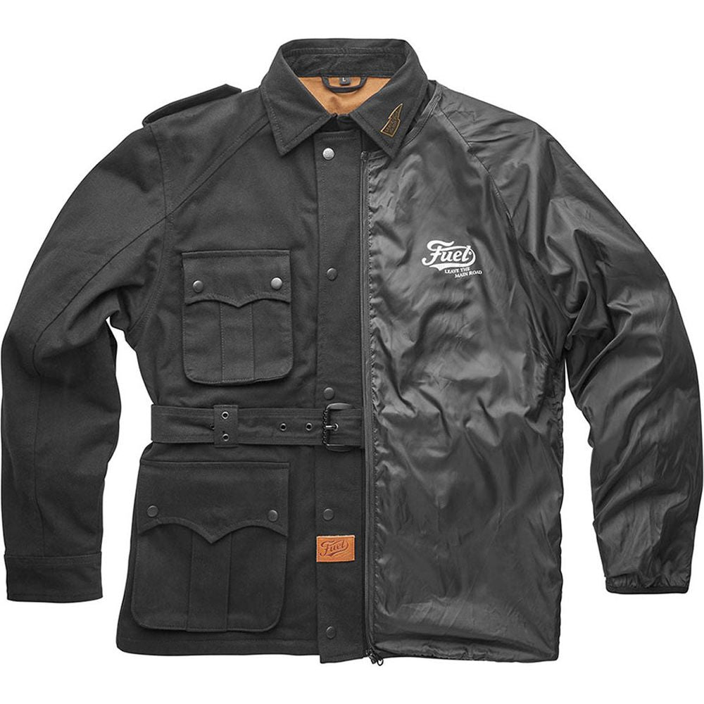 Fuel Safari Textile Jacket Black