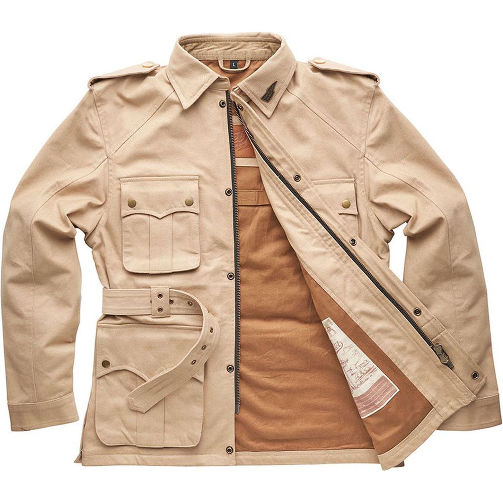 Fuel Safari Textile Jacket Sand