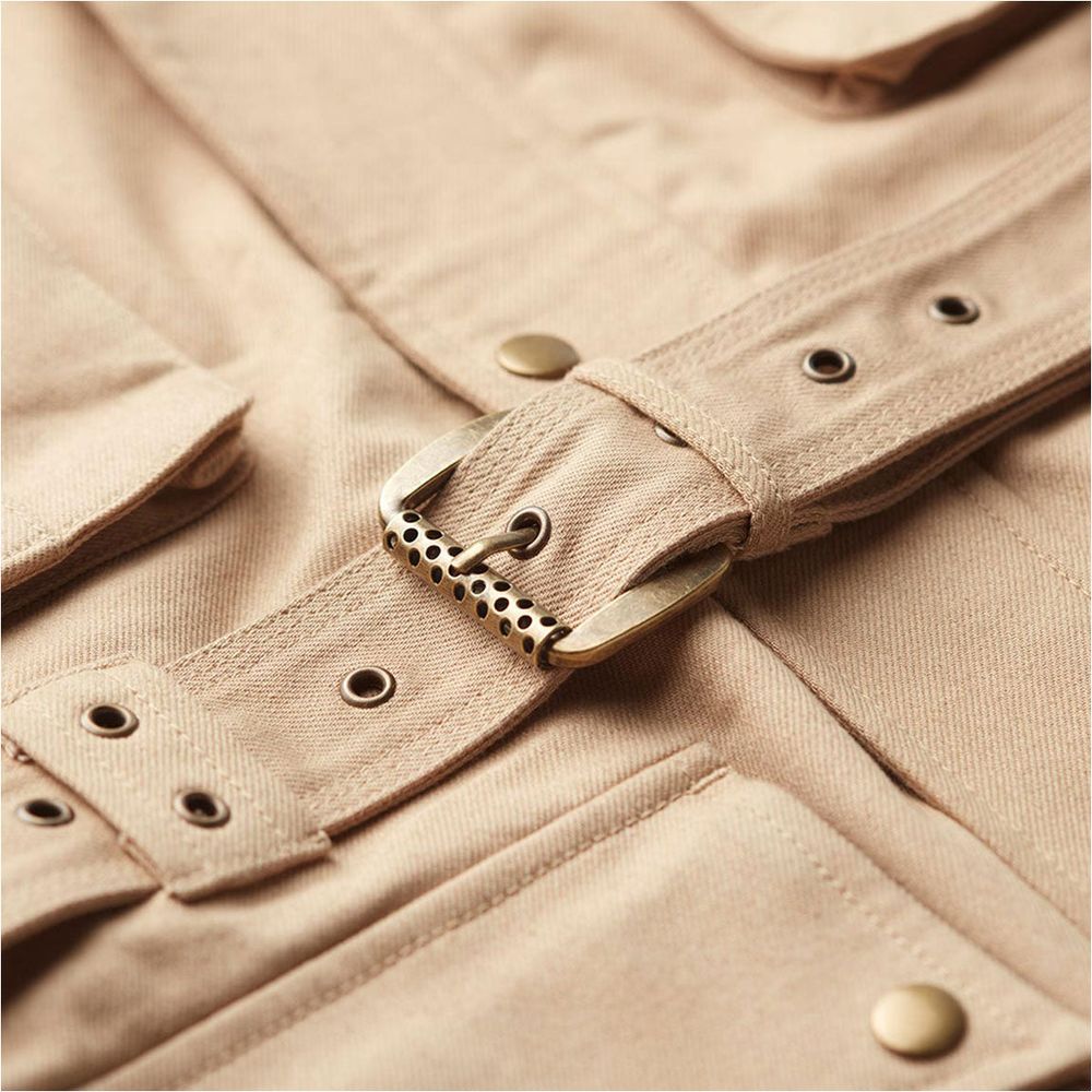 Fuel Safari Textile Jacket Sand