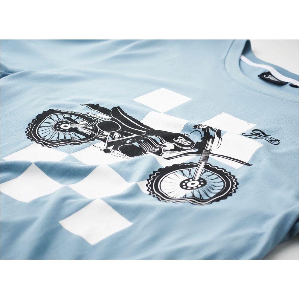 Fuel Scrambler T-Shirt Blue / White