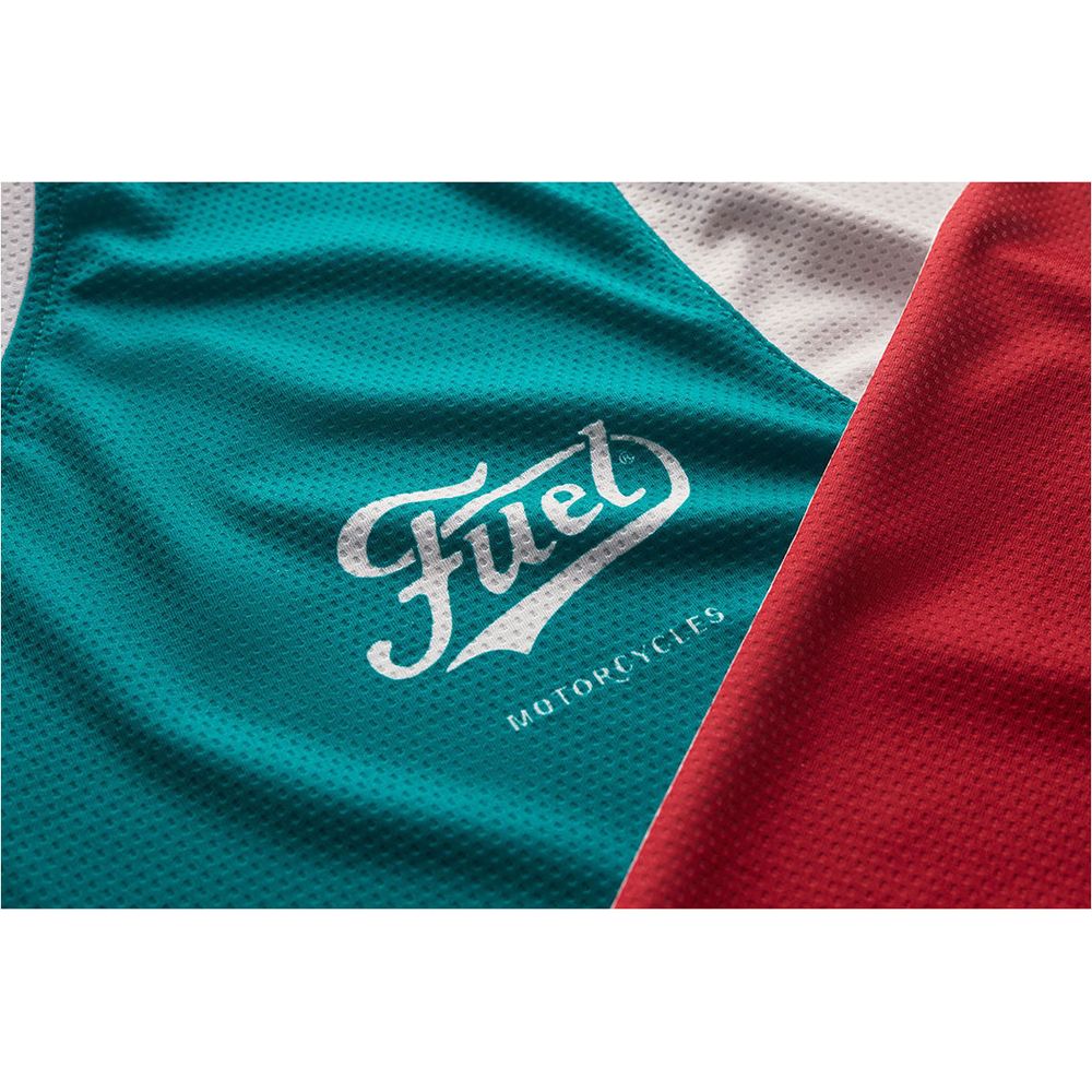 Fuel Trophy Jersey Green / Red / White