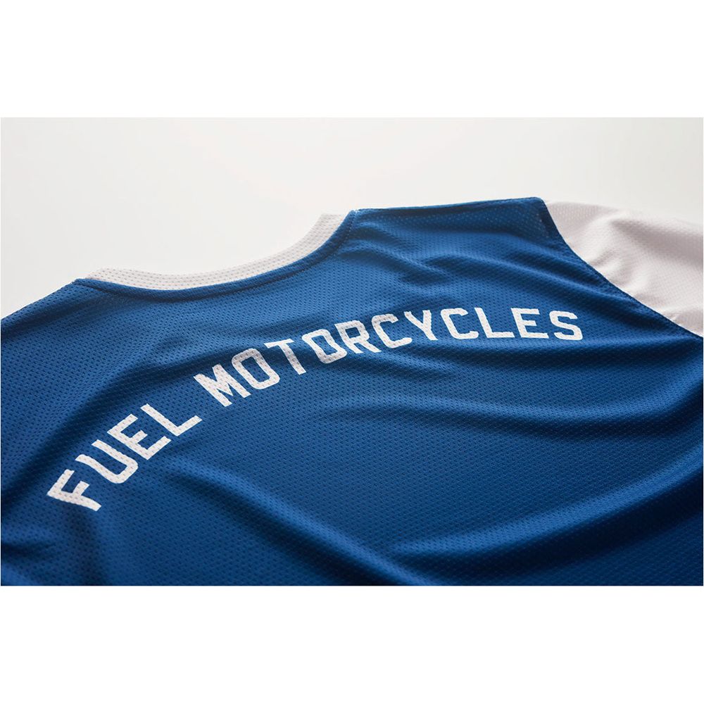 Fuel Two Stroke Jersey Blue/ White