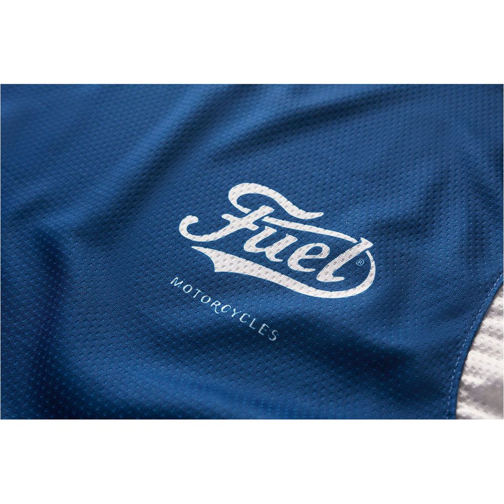 Fuel Two Stroke Jersey Blue/ White