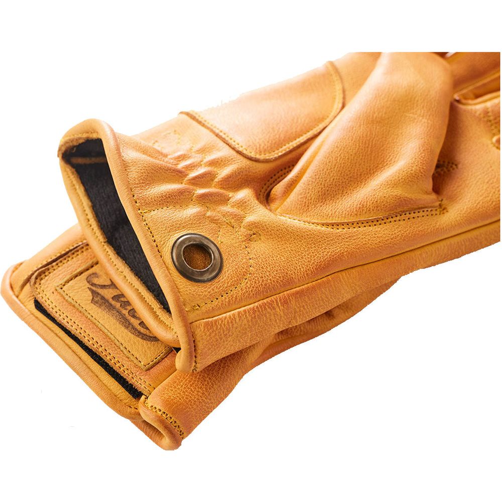 Fuel United Leather Gloves Yellow