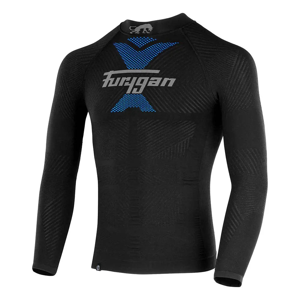Furygan Active Thermo Base Layer Long Sleeves T-Shirt Black FREE UK Delivery, FREE 365 Day Returns | Moto Central