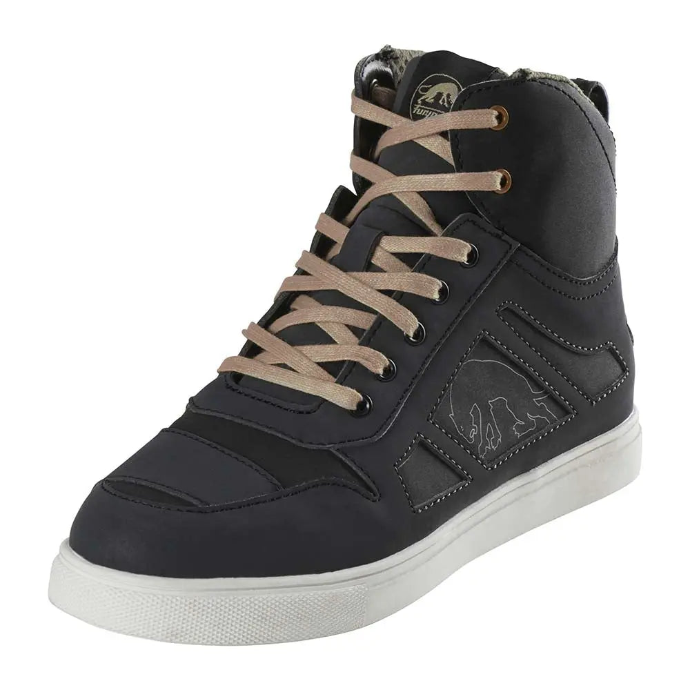 Furygan Angie D3O Ladies Short Boots Black / Gold FREE UK Delivery, FREE 365 Day Returns | Moto Central