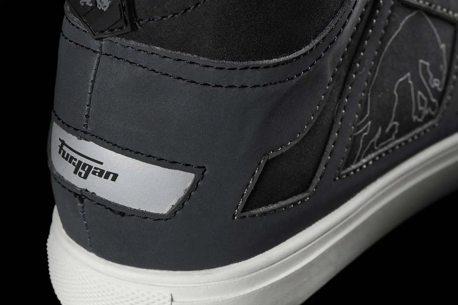 Furygan Angie D3O Ladies Short Boots Black / Gold FREE UK Delivery, FREE 365 Day Returns | Moto Central