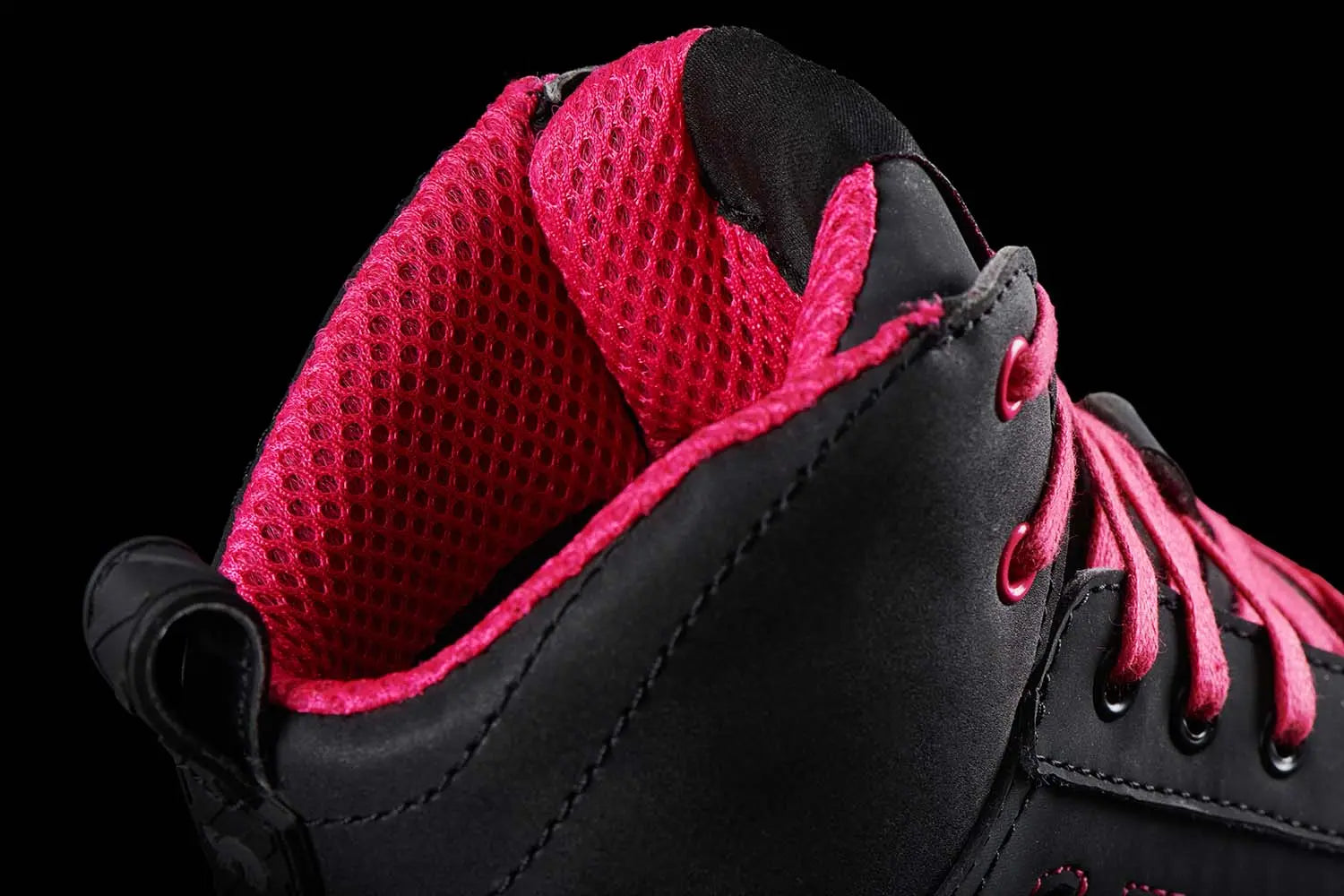 Furygan Angie D3O Ladies Short Boots Black / Pink FREE UK Delivery, FREE 365 Day Returns | Moto Central