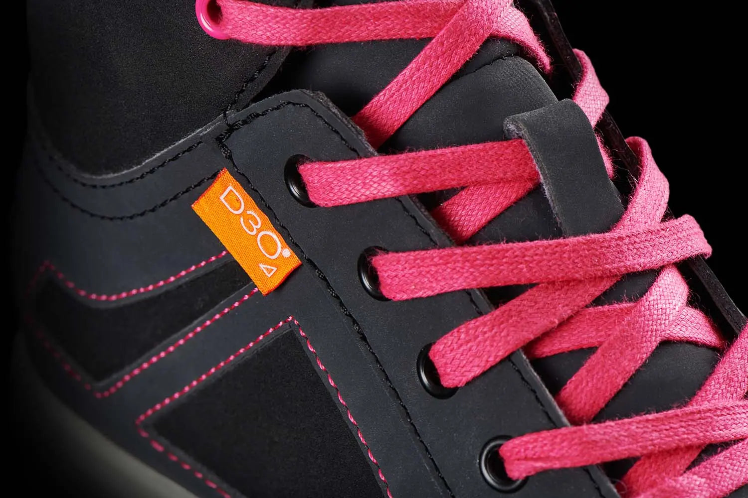 Furygan Angie D3O Ladies Short Boots Black / Pink FREE UK Delivery, FREE 365 Day Returns | Moto Central